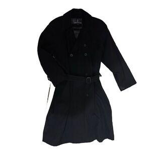 London Fog Classic Black Trench Coat
